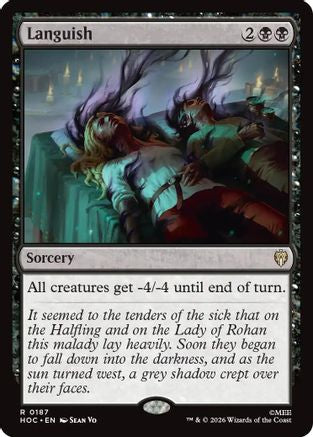 Languish (HOC-187) - The Hobbit: Eternal-Legal - Magic The Gathering