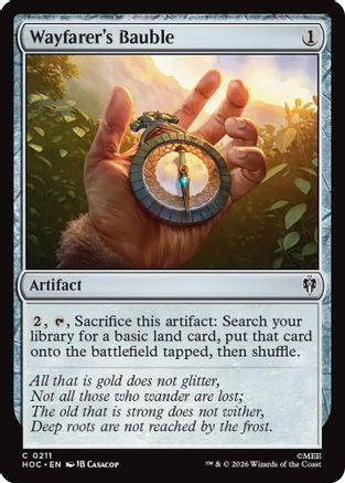 Wayfarer's Bauble (HOC-211) - The Hobbit: Eternal-Legal - Magic The Gathering