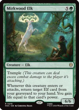 Mirkwood Elk (HOC-210) - The Hobbit: Eternal-Legal - Magic The Gathering
