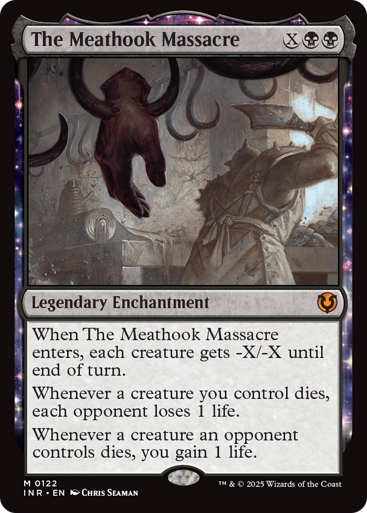 FOIL The Meathook Massacre (INR-122) - Innistrad Remastered - Magic The Gathering