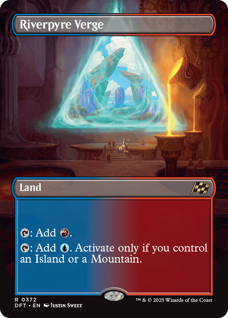 FOIL Riverpyre Verge (DFT-372) - Aetherdrift - Magic The Gathering