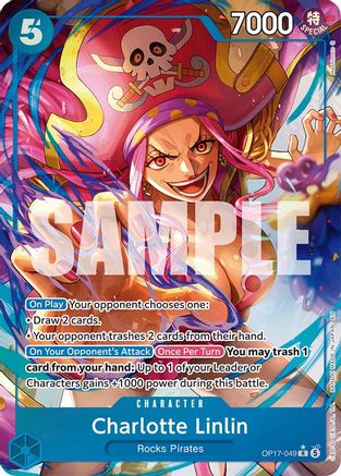 Charlotte Linlin (049) (Alternate Art) (OP17-049) - The World's Strongest Warriors One Piece
