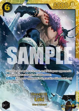 Loki (OP17-119) - The World's Strongest Warriors One Piece