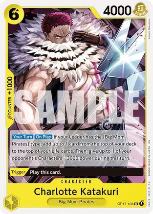 Charlotte Katakuri (OP17-103) - The World's Strongest Warriors One Piece