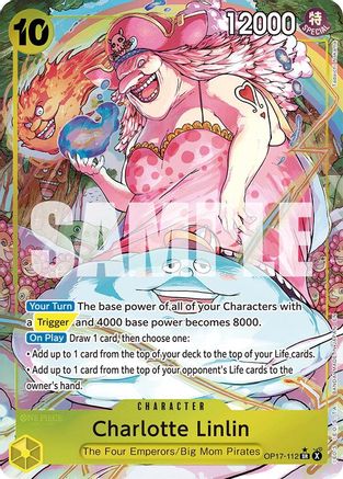 Charlotte Linlin (112) (Alternate Art) (OP17-112) - The World's Strongest Warriors One Piece