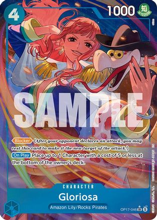 Gloriosa (Alternate Art) (OP17-046) - The World's Strongest Warriors One Piece