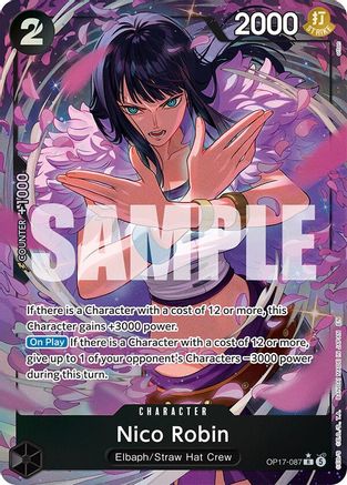 Nico Robin (Alternate Art) (OP17-087) - The World's Strongest Warriors One Piece
