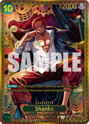 Shanks (OP13-028) (SP) (OP13-028) - The World's Strongest Warriors One Piece