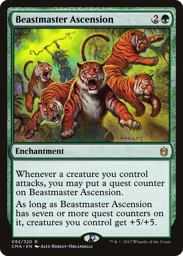 Beastmaster Ascension (CMA-092) - Commander Anthology - Magic The Gathering