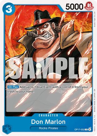 Don Marlon (OP17-052) - The World's Strongest Warriors One Piece