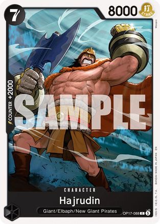 Hajrudin (OP17-088) - The World's Strongest Warriors One Piece