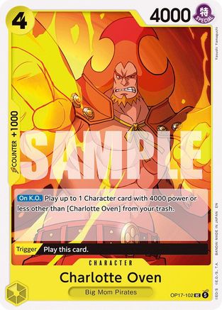 Charlotte Oven (OP17-102) - The World's Strongest Warriors One Piece