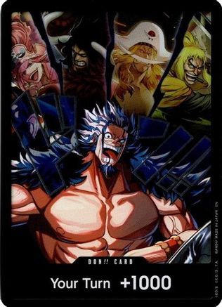 DON!! Card (Alternate Art) (Rocks) - The World's Strongest Warriors One Piece