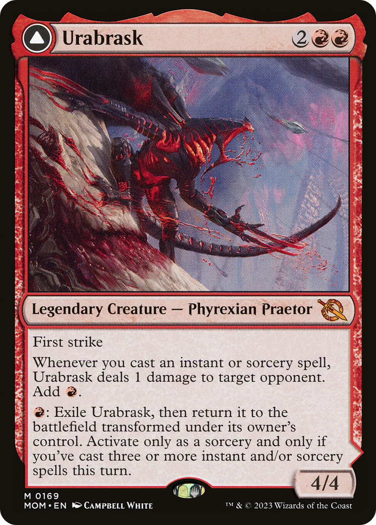 Urabrask (MOM-169) - March of the Machine - Magic The Gathering