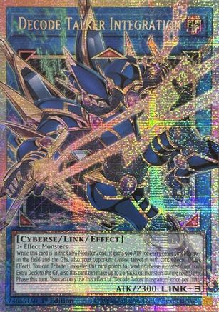 STARLIGHT RARE Decode Talker Integration (Starlight Rare) (Extended Art) (MAMO-EN016) - Magnificent Monsters 1st Edition