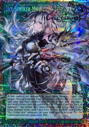 STARLIGHT RARE Sky Striker Mobilize - Linkage! (Starlight Rare) (MAMO-EN020) - Magnificent Monsters 1st Edition