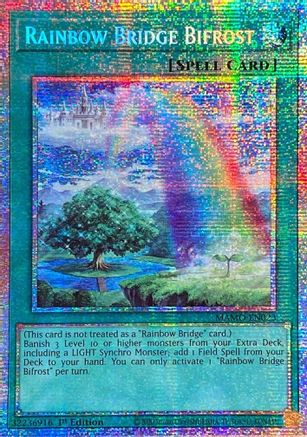 STARLIGHT RARE Rainbow Bridge Bifrost (Starlight Rare) (MAMO-EN023) - Magnificent Monsters 1st Edition