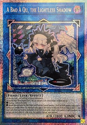 STARLIGHT RARE A Bao A Qu, the Lightless Shadow (Starlight Rare) (MAMO-EN038) - Magnificent Monsters 1st Edition