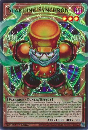 ULTRA RARE Starjunk Synchron (Extended Art) (MAMO-EN008) - Magnificent Monsters 1st Edition