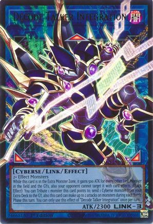 ULTRA RARE Decode Talker Integration (Extended Art) (MAMO-EN016) - Magnificent Monsters 1st Edition