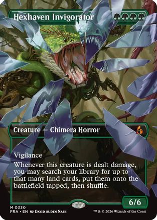 Hexhaven Invigorator (Borderless) (FRA-330) - Reality Fracture - Magic The Gathering