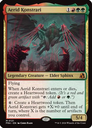 Aerid Konstrari (FRA-121) - Reality Fracture - Magic The Gathering