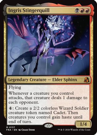 FOIL Ingris Stingerquill (FRA-137) - Reality Fracture - Magic The Gathering
