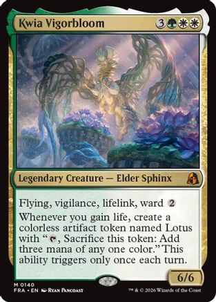 Kwia Vigorbloom (FRA-140) - Reality Fracture - Magic The Gathering