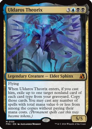Uldaros Theorix (FRA-159) - Reality Fracture - Magic The Gathering