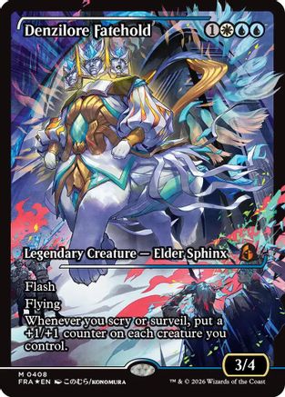 FOIL Denzilore Fatehold (Showcase) (0408) (FRA-408) - Reality Fracture - Magic The Gathering