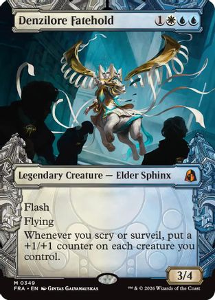 FOIL Denzilore Fatehold (Showcase) (0349) (FRA-349) - Reality Fracture - Magic The Gathering