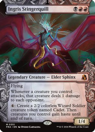 Ingris Stingerquill (Showcase) (0351) (FRA-351) - Reality Fracture - Magic The Gathering