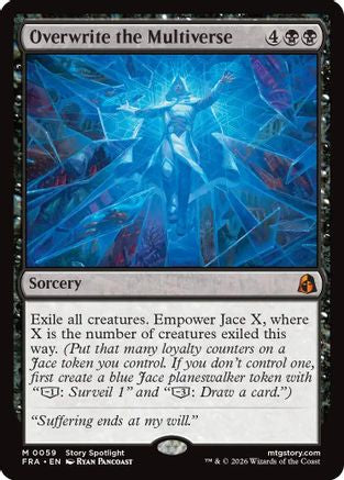 Overwrite the Multiverse (FRA-059) - Reality Fracture - Magic The Gathering