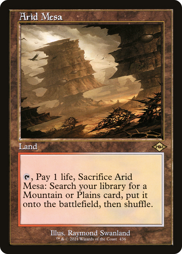 Arid Mesa (Retro Frame) (MH2-436) - Modern Horizons 2 - Magic The Gathering
