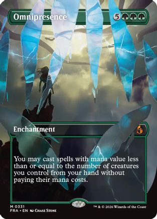 Omnipresence (Borderless) (0331) (FRA-331) - Reality Fracture - Magic The Gathering