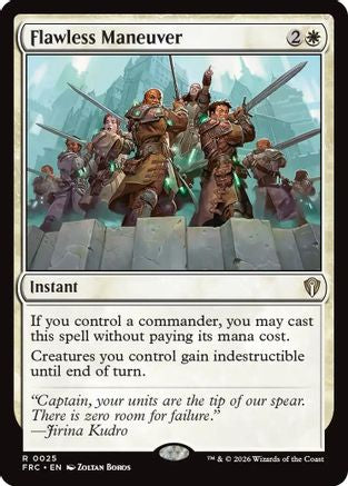 Flawless Maneuver (FRC-025) - Commander: Reality Fracture - Magic The Gathering