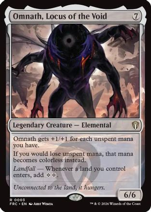 Omnath, Locus of the Void (FRC-003) - Commander: Reality Fracture - Magic The Gathering