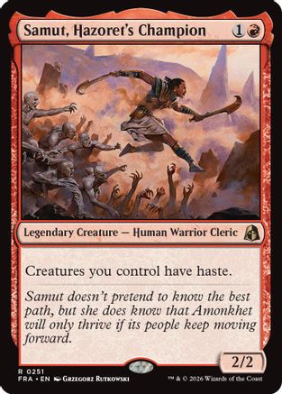 Samut, Hazoret's Champion (FRA-251) - Reality Fracture - Magic The Gathering