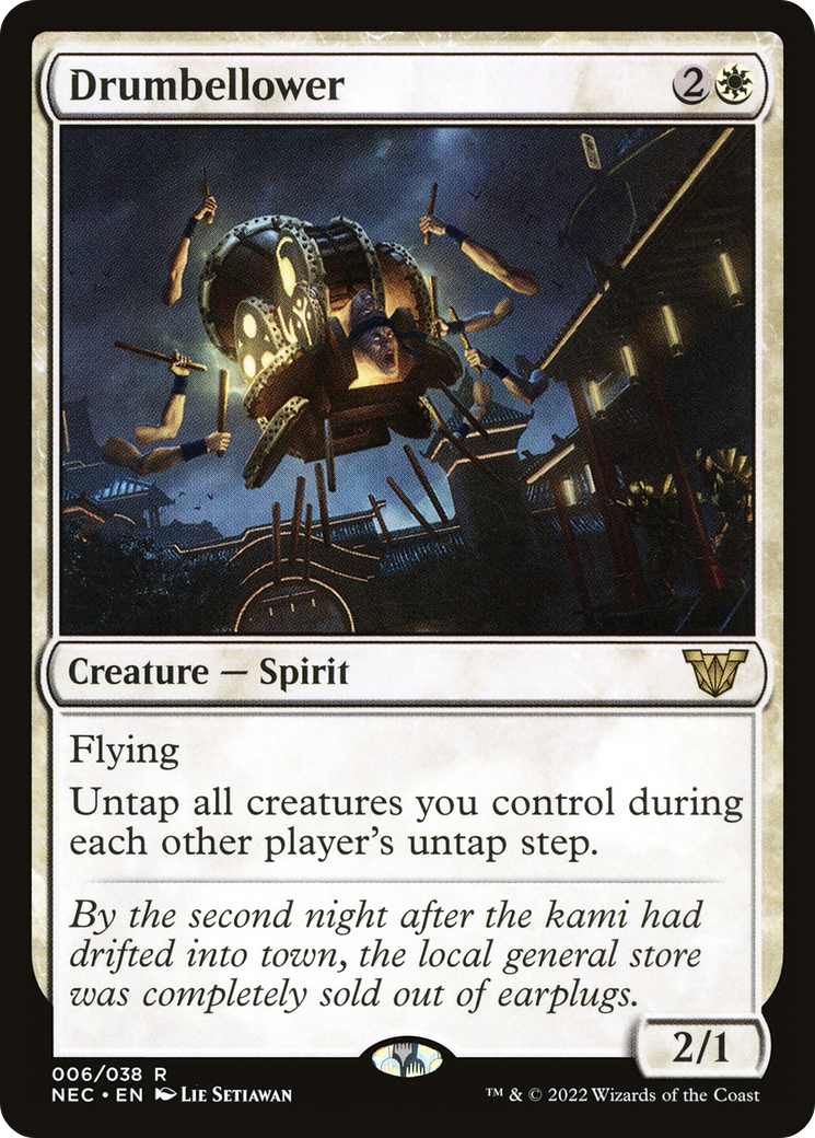 Drumbellower (NEC-006) - Neon Dynasty Commander - Magic The Gathering