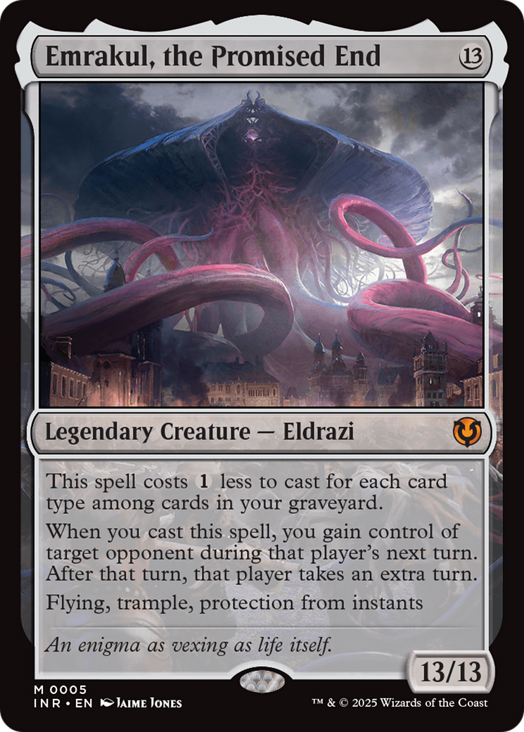 Emrakul, the Promised End (INR-005) - Innistrad Remastered - Magic The Gathering