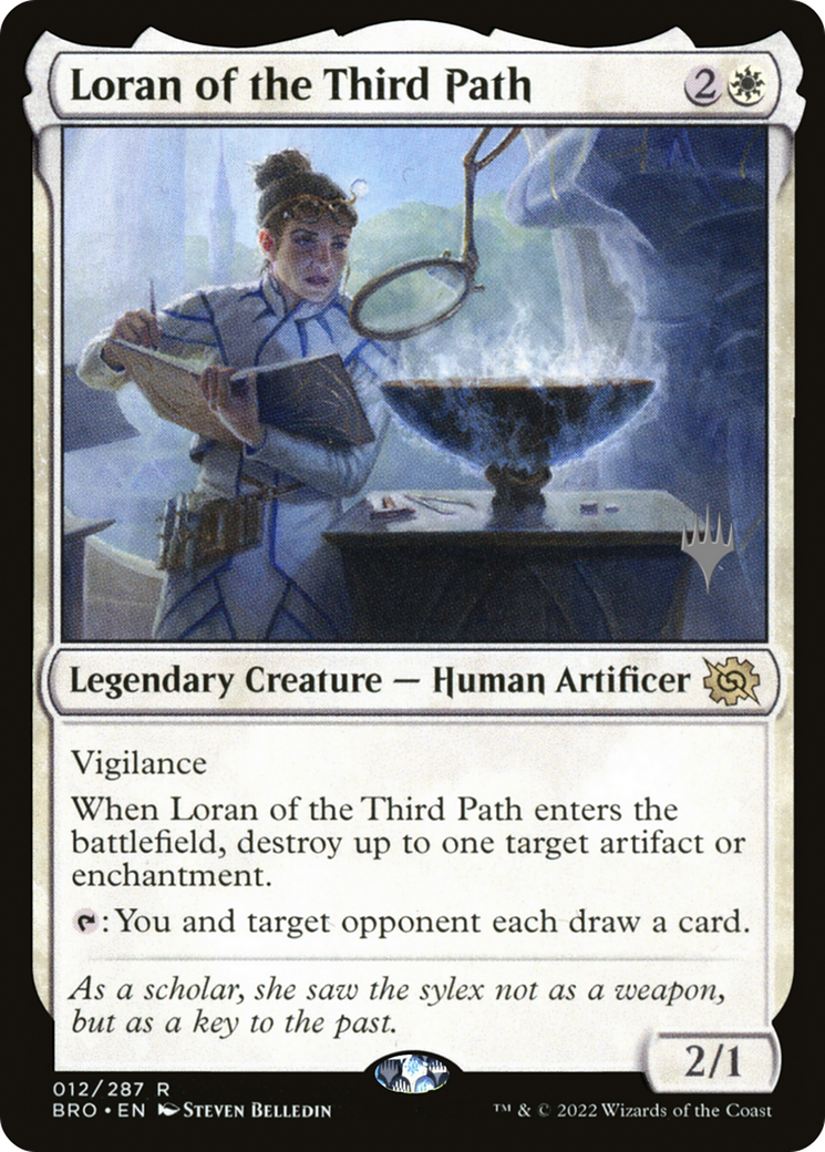 Loran of the Third Path (PPBRO-12P) - The Brothers' War Promos - Magic The Gathering