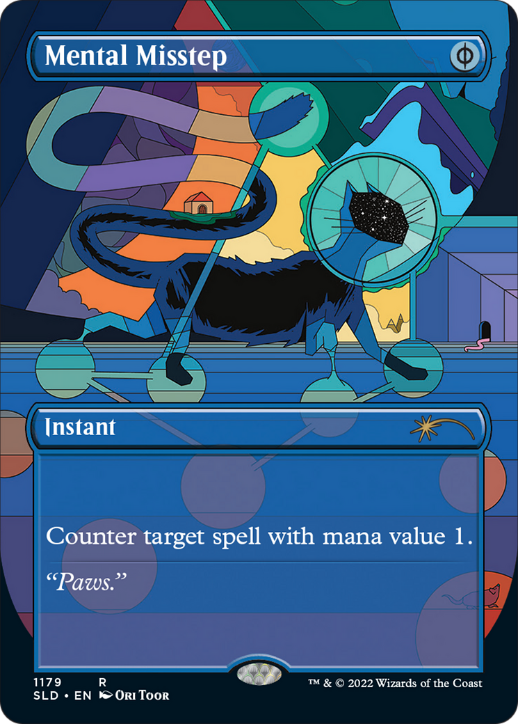 FOIL Mental Misstep (SLD-1179) - Secret Lair Drop - Magic The Gathering