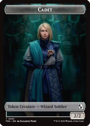 Cadet // Jace Double-Sided Token (FRA-1 // 5) - Reality Fracture - Magic The Gathering