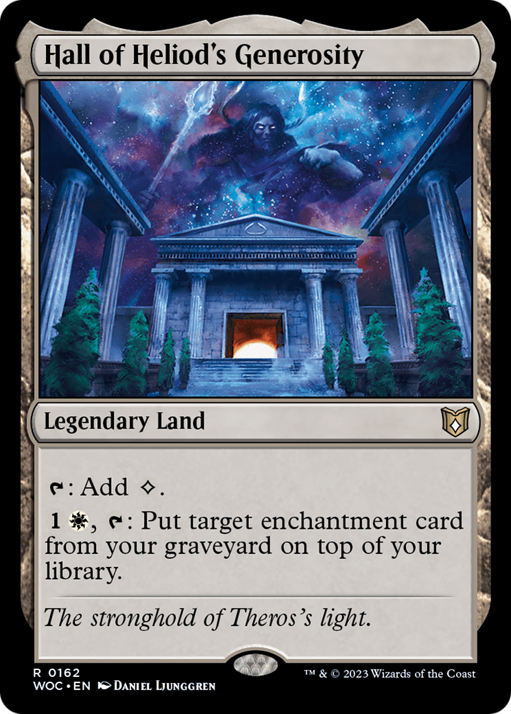Hall of Heliod's Generosity (WOC-162) - Wilds of Eldraine Commander - Magic The Gathering