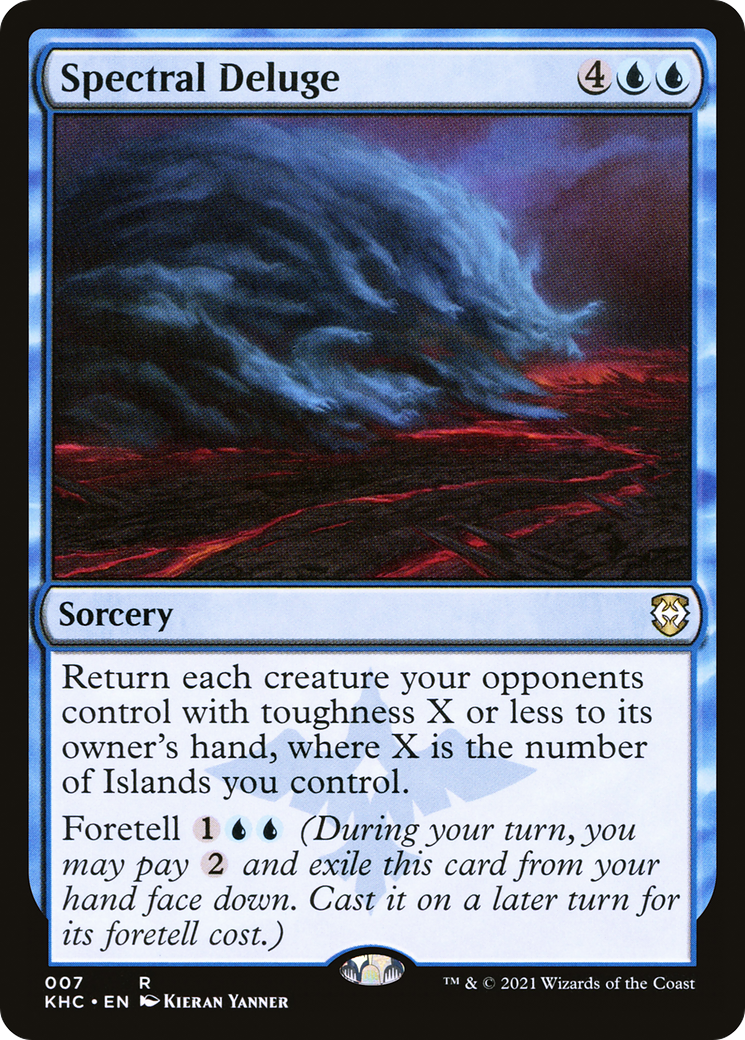 Spectral Deluge (KHC-007) - Kaldheim Commander - Magic The Gathering