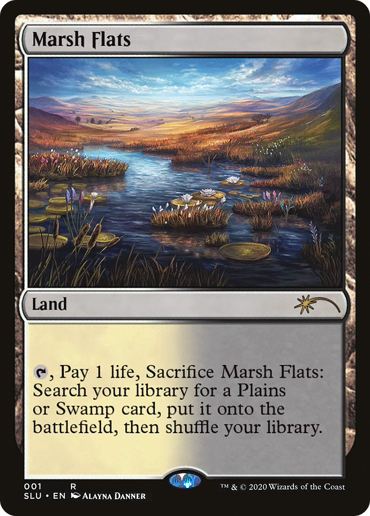 Marsh Flats (SLU-001) - Secret Lair: Ultimate Edition - Magic The Gathering