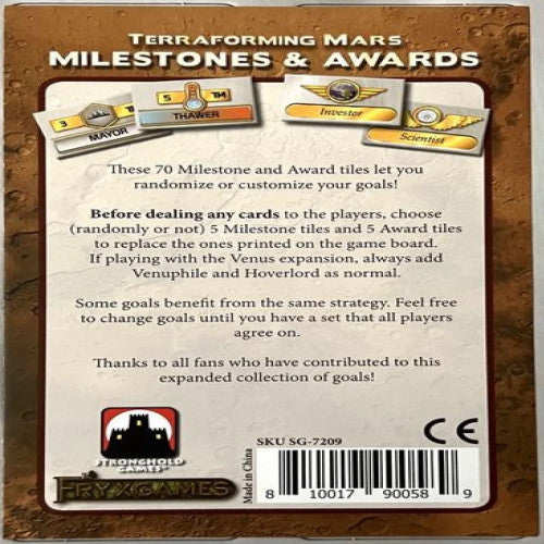 TERRAMARS_MILESTONES