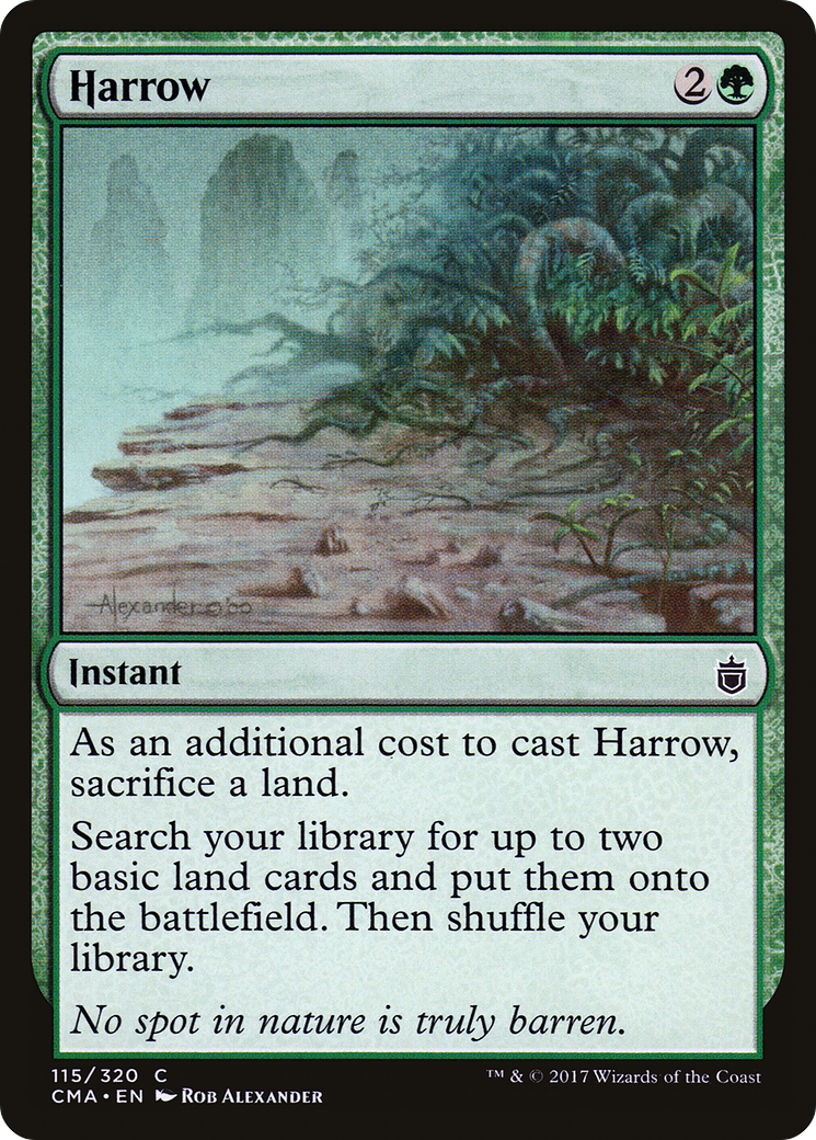 Harrow (CMA-115) - Commander Anthology - Magic The Gathering