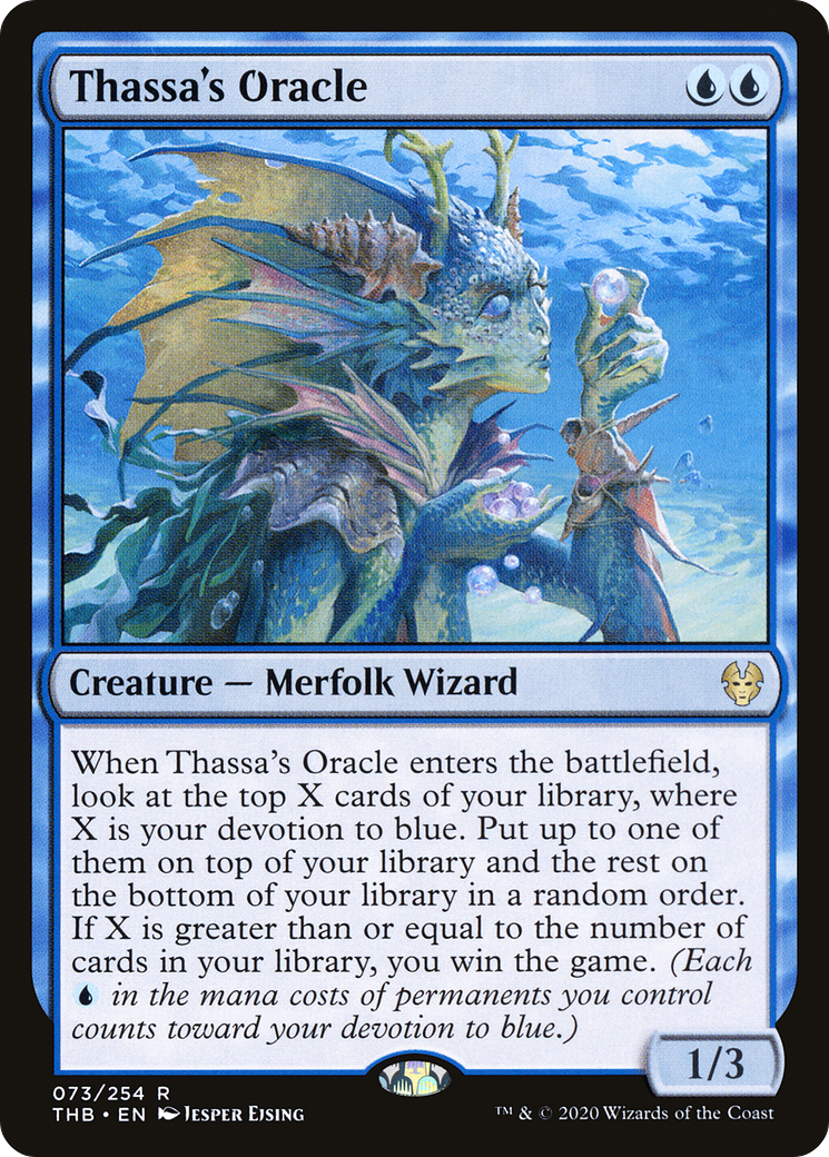 Thassa's Oracle (THB-073) - Theros Beyond Death - Magic The Gathering