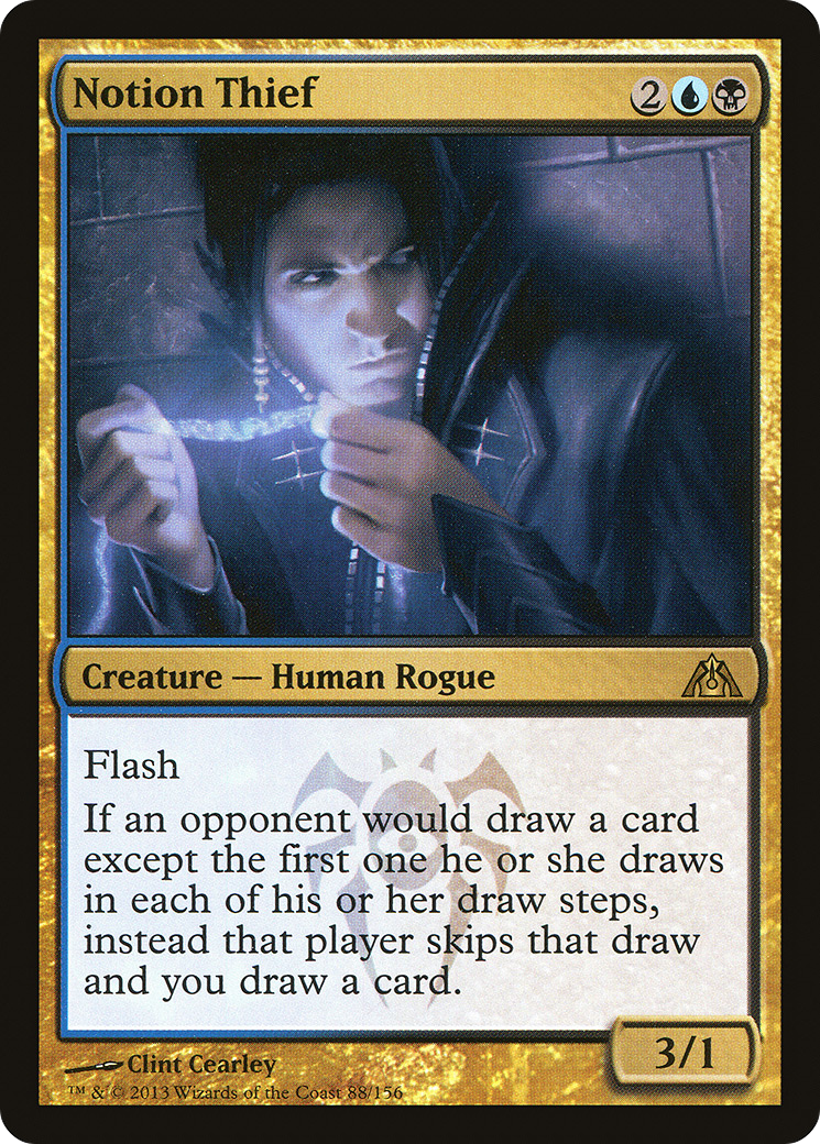 Notion Thief (DGM-088) - Dragon's Maze - Magic The Gathering
